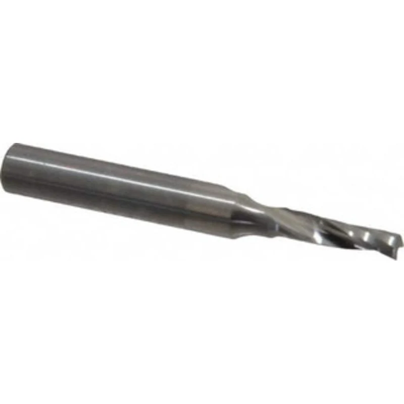 LMT Onsrud LP 5/32 Diam RH Solid Carbide 1-Flute Single Edge Upcut Spiral Router Bit Uncoated, 9/16 LOC, 1/4 Shank Di...